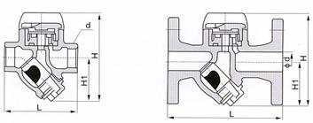 CS19H内螺纹热动力式蒸汽疏水阀