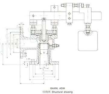 单杠杆安全阀 GA41H/GA51H