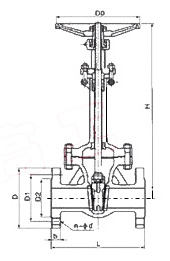 低温法兰闸阀 Z40WAPI