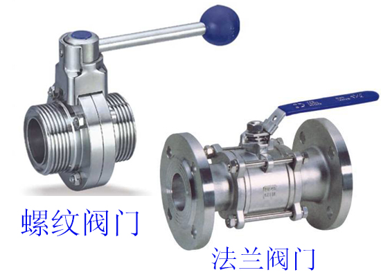 螺纹阀门和法兰阀门的区别