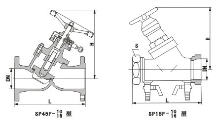 数字锁定平衡阀 SP45、SP15