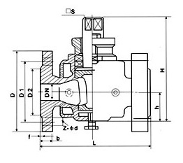 二通保温旋塞阀 BX43W