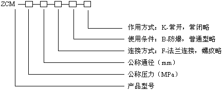 电磁阀 ZCM