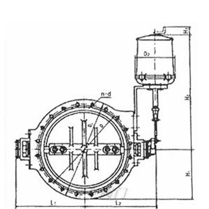 电动调节蝶阀 ZAJW