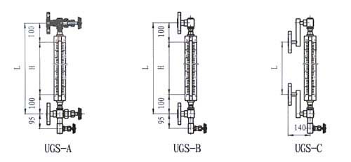 UNS（UGS）彩色石英管液位计