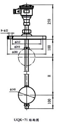 UQK-71干簧式浮球液位控制器