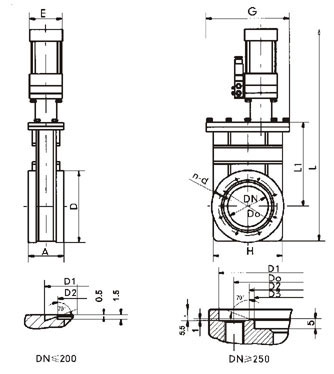 CCQ气动超高真空插板阀